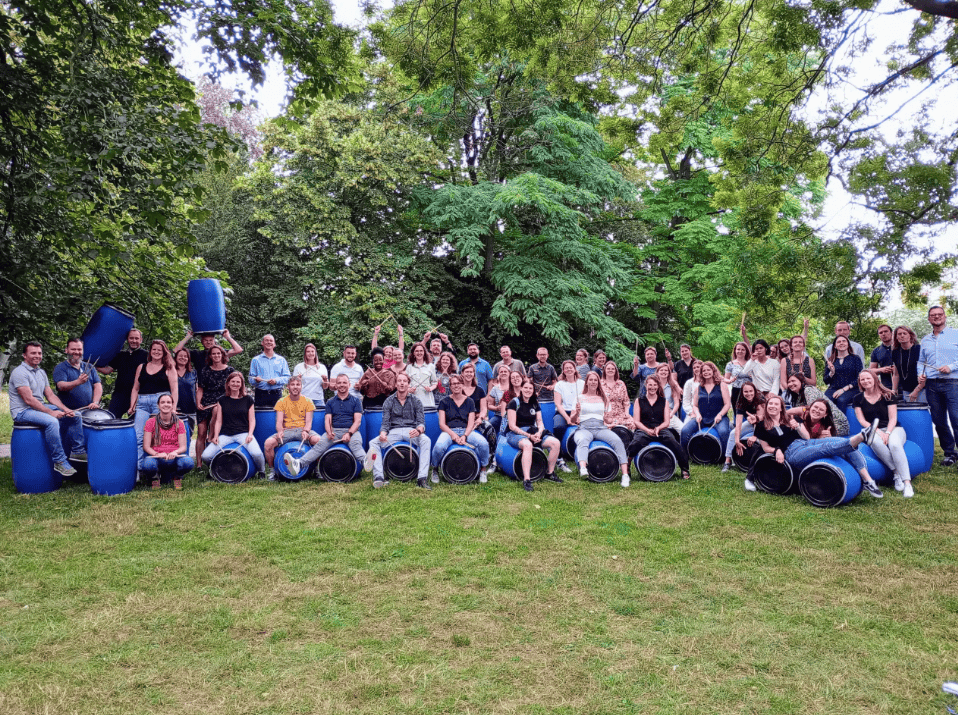 Grote teams teambuilding